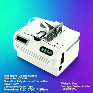 Machine à billets automatique à faible consommation d'énergie et faible bruit, consommation électrique de 45 W, tension réglable pour les pharmacies, les cosmétiques, la vente au détail - Product Image 1