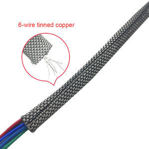 JP Sản phẩm mới nổ dệt Cáp tay áo đóng hộp dây đồng tay áo cho <span class=keywords><strong>EMI</strong></span> che chắn - Product Image 4