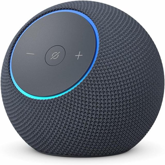 Original Latest Echo Dot Max Smart Speaker with Alexa Voice Assistant Wi-Fi & Bluetooth Enabled Without Battery with Magnet IP
