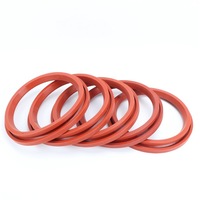 Joint d'étanchéité en caoutchouc de silicone de taille personnalisée, service de découpe de haute qualité, joint torique