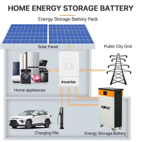 48V 314Ah LiFePO4 Pil 15kWh Güneş Enerjisi Depolama Sistemi 6000+ Döngü Ömürlü Şarj Edilebilir Lityum İyon Pil Ev Yedeklemesi için