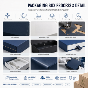 กล่องของขวัญ FX Scatola Regalo ระดับไฮเอนด์ สำหรับเล็บปลอมสีชมพู กล่องแม่เหล็กสำหรับเล็บปลอม - Product Image 5