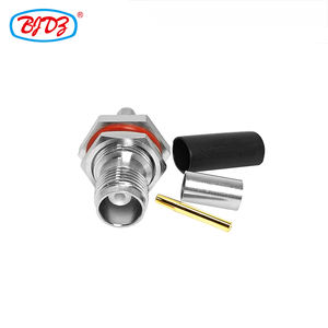 Conector Hembra TNC para Crimpar en Cable Coaxial LMR195, Tipo Recto EZ para Equipos de Prueba y Comunicación Inalámbrica - Product Image 6