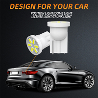 Neue T10 W5W LED-Glühbirnen 194 168 Mehrfarbige Auto-Innenraumbeleuchtung 12V Plug-and-Play Auto-Ersatzkit
