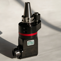 Tête de fraisage d'angle CNC YUDE OEM ODM personnalisée, conique BT30/BT40/BT50/CAT40/CAT50, acier, aluminium, 5000 tr/min