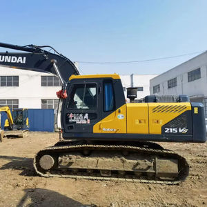 รถขุดฮุนได 215vs มือสอง เครื่องยนต์คัมมินส์ สภาพดี น้ำหนัก 25 ตัน แบริ่งดูซาน ปั๊มไฮดรอลิก รถตีนตะขาบ ขาย - Product Image 3