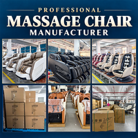 Fauteuil de massage inclinable Zhipin à commande vocale avec IA, zéro gravité, massage à une touche avec airbags pour le corps entier