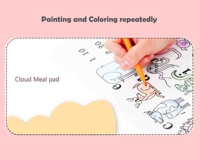 Tapis de dessin en silicone personnalisé en gros pour la peinture des enfants