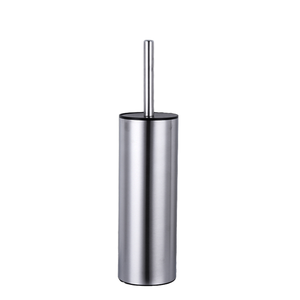 Soporte para Escobilla de Baño de Acero Inoxidable, Redondo, Independiente, Diseño Minimalista, Superficie Pulida, Resistente al Óxido, para Uso en Baños - Product Image 2
