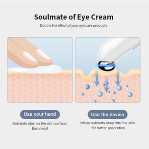 Masajeador de Ojos con Vibración de Alta Frecuencia de Diseño Único, 3 Colores de Luz, Eliminador de Arrugas y Bolsas, Varita Eléctrica para el Cuidado de los Ojos - Product Image 4