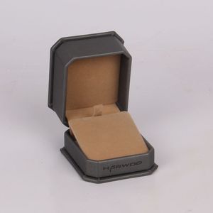 Edream EDSHH-009 - Caja de Joyería Cuadrada de Cuero PU Hecha a Mano, Linda y Elegante, con Tapa, Personalizable, para Anillos, Pendientes, Colgantes, Pulseras y Brazaletes - Product Image 4
