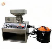 TUORONG Petites machines de traitement du cacao faciles à utiliser, machine à décortiquer, à casser et à écaler les fèves de cacao, trieuse pour fèves de cacao