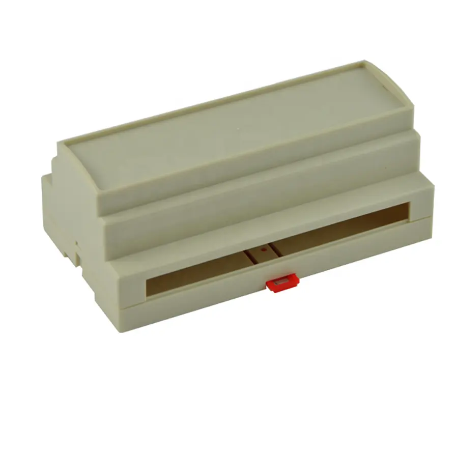 Sanhe China 23-157 Din Rail Box Case für Leiterplatte hersteller Elektronik Kunststoff Din Rail Gehäuse 88x159x63mm