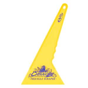 Kit de raclette triangulaire jaune en plastique de meilleure qualité pour emballage de voiture Kit d'installation de <span class=keywords><strong>film</strong></span> de fenêtre - Product Image 3