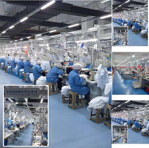 Chemises décontractées surdimensionnées à carreaux neutres en sergé de haute qualité pour hommes, respirantes, <span class=keywords><strong>avec</strong></span> poche poitrine et <span class=keywords><strong>manches</strong></span> courtes boutonnées coupe carrée - Product Image 5