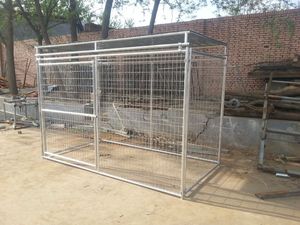 Chuồng Chó Lưới Thép Hàn Chắc Chắn Có Mái Che - Product Image 4