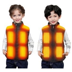 <span class=keywords><strong>Chaleco</strong></span> de invierno con carga USB inteligente <span class=keywords><strong>para</strong></span> niños y niñas, <span class=keywords><strong>chaleco</strong></span> térmico <span class=keywords><strong>para</strong></span> niños con calefacción por batería, <span class=keywords><strong>chaleco</strong></span> cómodo y cálido - Product Image 6
