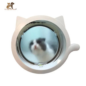 ประตูแมวสำหรับเข้า-ออกได้อย่างอิสระ ประตูสำหรับสัตว์เลี้ยง ประตูแมวสำหรับการเข้า-ออกได้อย่างอิสระ ใช้ได้กับประตูกระจก ไม้ หรือเหล็ก สำหรับใช้ในห้องนั่งเล่น - Product Image 1