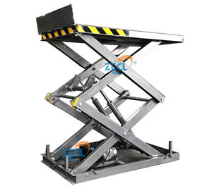 Plataforma de elevación hidráulica de almacén de 1m, 3m y 2 toneladas, mesa elevadora de carga, <span class=keywords><strong>Mini</strong></span> elevador de tijera pequeño eléctrico - Product Image 4