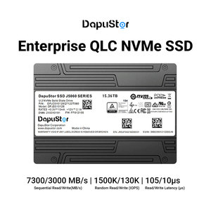Dapustor j5060 doanh nghiệp QLC NVMe SSD HPE xd670 máy chủ-Dung lượng cao u.2 NVMe 1.4a ổ đĩa trạng thái rắn PCIe 4.0*4 - Product Image 1