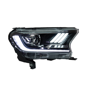 Para <span class=keywords><strong>Ford</strong></span> Ranger 2016-2020 luces delanteras de coche 100W montaje de faros automáticos actualización <span class=keywords><strong>Mustang</strong></span> estilo proyector lente herramienta Accesorios - Product Image 1