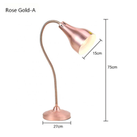 Lampe chauffante alimentaire professionnelle réglable avec col de cygne flexible pour buffet, hôtel, restaurant et traiteur