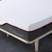 Matelas en mousse pure à prix de gros, matelas en mousse à mémoire de forme gel, fermeté moyenne, taille Queen, sans ressort