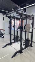 BW Fitness Commercial Smith Machine Fitness Squat Stand Rack Commercial Strength Mutli Function Station