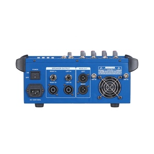 <span class=keywords><strong>Mini</strong></span> mezclador de amplificador de 250W con micrófono, USB mezclador de sonido, ecualizador 1EQ/16 efectos DSP/diente azul - Product Image 3