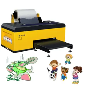 2023 baru A3 Dtf Printer L1390 Pet Film sublimasi T shirt cetak InkJet UV langsung ke Film A3 Dtf Printer