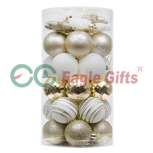 Aquile rosa bianco oro verde menta 5cm palle di natale Boule De Noel decorazioni De Sapins De noel - Product Image 3