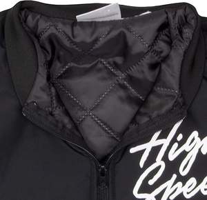 Custom Sublimation Print Winter Men's Racing Baseball <b>Jackets</b> Team Uniforms with 100% Cotton and <b>NASCAR</b>-Style Logos - Product Image 4