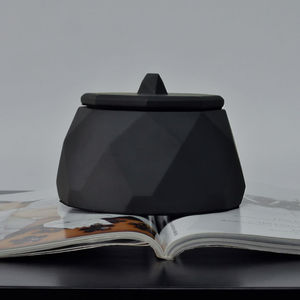 Caja de almacenamiento de cemento de estilo nórdico Simple moderna, luz creativa, decoración de lujo para el hogar para oficina/sala de estar, organizador de escritorio - Product Image 3