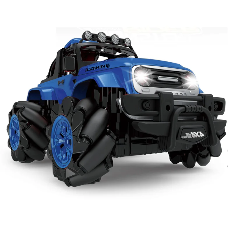 2.4G 1:14 Spraying Jep Wrangler Monster Rider Off-Road Drifting sidling Rock Crawler with Smoking