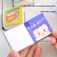 Mini carnet de croquis carré portable A7 avec couverture personnalisée, carnet de croquis carré en cuir pour enfants, mini carnet de croquis pour étudiants