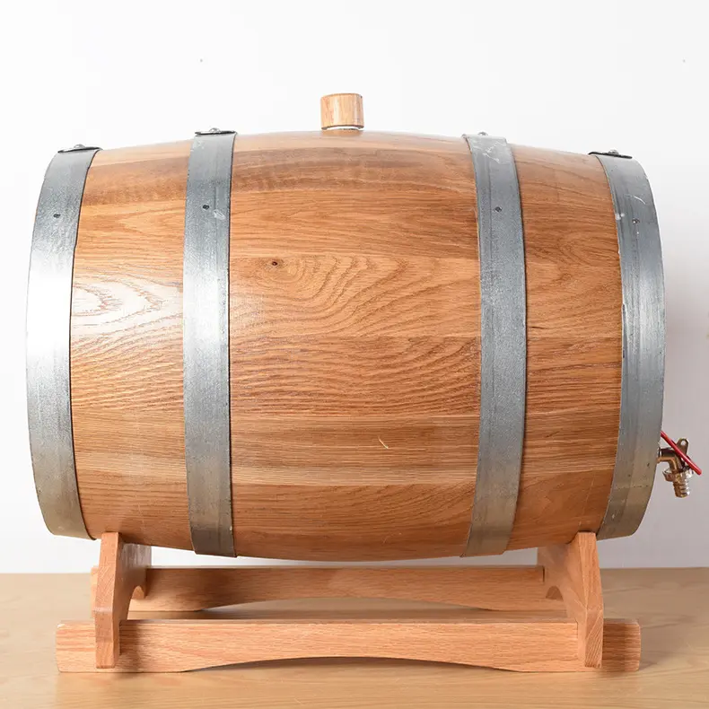 Barili di vino di legno di quercia di nuovo stile 50L del nuovo anno per le vendite