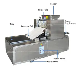 Automatische Minikörnchen-Keks-Einlegemaschine industrielle Rotations-Keks-Herstellungsmaschine für Lieferanten