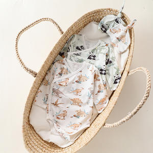 Combinaison <span class=keywords><strong>Triangle</strong></span> à Manches Longues pour Bébé, Tenue d'Automne en Coton Pur, Tenue de Dessin Animé ODM, Style Décontracté, Unisexe - Product Image 4