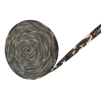 Sangle tissée personnalisée en gros, motif camouflage imprimé, en nylon imperméable, jacquard 100% polyester, paiement par PayPal