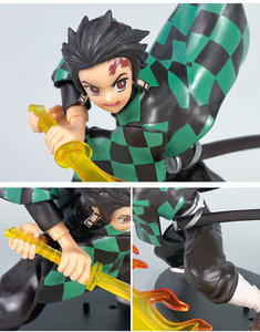 15 Estilos <span class=keywords><strong>Manga</strong></span> Estatuilla Estatuas Demon Slayer Kamado Nezuko <span class=keywords><strong>Rengoku</strong></span> Senjuro Kamado Tanjirou Kochou Shinobu PVC Anime Figura Juguetes - Product Image 2