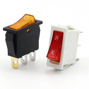 Interrupteur à bascule KCD3 30x13mm 16A/20A pour Wok électrique et Hot Pot |   Interrupteur d'alimentation lumineux à 2/3 positions avec contacts en argent - Product Image 5