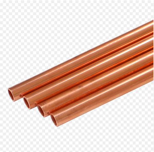 Tuyau en cuivre droit de haute qualité, grade H62-H70, diamètre 6-48 mm, pour applications de conduites d'eau, longueur et épaisseur de paroi personnalisables - Product Image 1