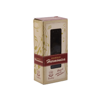 Caja de Regalo Moderna Personalizada OEM con Laminación Brillante, Impresión de Logotipo en Kraft, Caja de Embalaje Plegable con Ventana para Velas