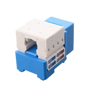 10 Gigabit connecteur modulaire ethernet façade cat6a cat5 cat5e câble réseau cat6 rj45 connecteur pcb jack