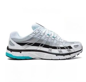 Chaussures de sport unisexes P-6000 de haute qualité 2026, couleur argent métallisé, imperméables, lumineuses, confortables, pour le printemps, l'été et l'hiver - Product Image 1