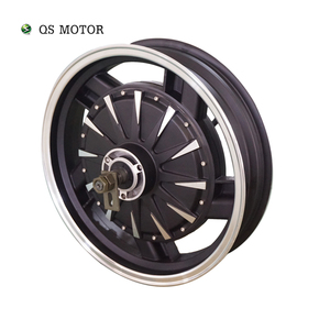 QSMOTOR 16X3.5inch 3000W V1.2 72V 90kph Electric Motorcycle Hub Motor <strong>Kits</strong> Electric Power <strong>Train</strong> With Motor Controller - Product Image 4