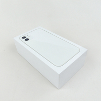 Emballage en papier blanc de boîte de couverture de téléphone portable de nouveau style avec impression de gaufrage pour les produits électroniques