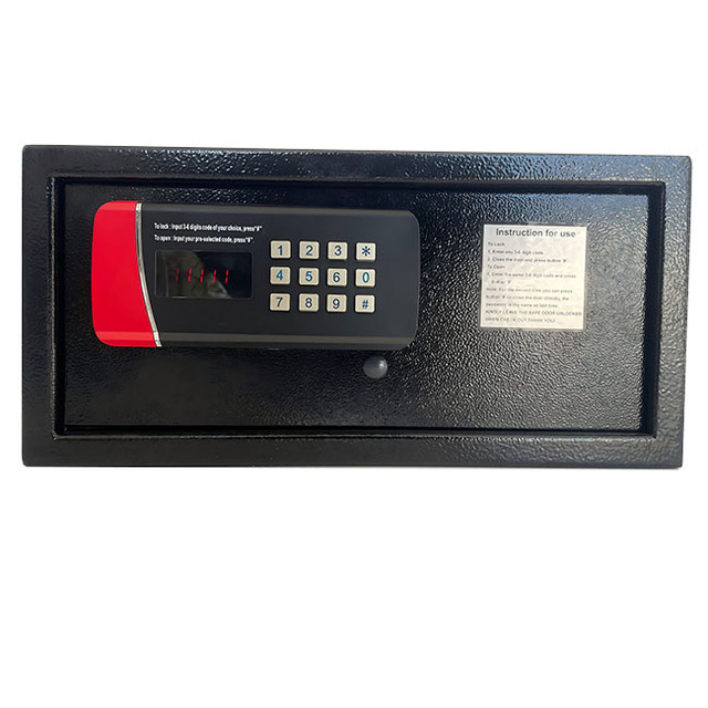 HOTEL SAFE BOX 20305: Motor-driven, Temporary Password, Emergency Key to Opening, Widely Used for Any Kinds of Public Place
