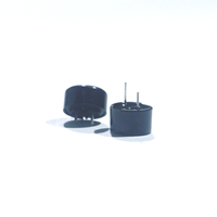 Mini sondeur piézoélectrique passif rond SWT 12 mm 4 kHz, buzzer puissant à broches DIP pour équipements électroniques domestiques et portables