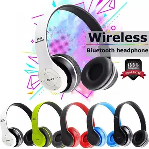 Headset headphone nirkabel Bluetooth